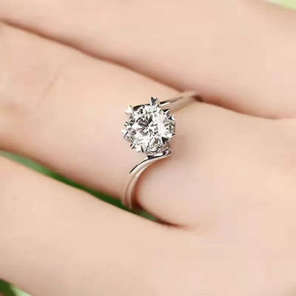 Adjustable Zirconia Wedding Ring