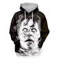 3d digital printing street men's crown sweatshirt