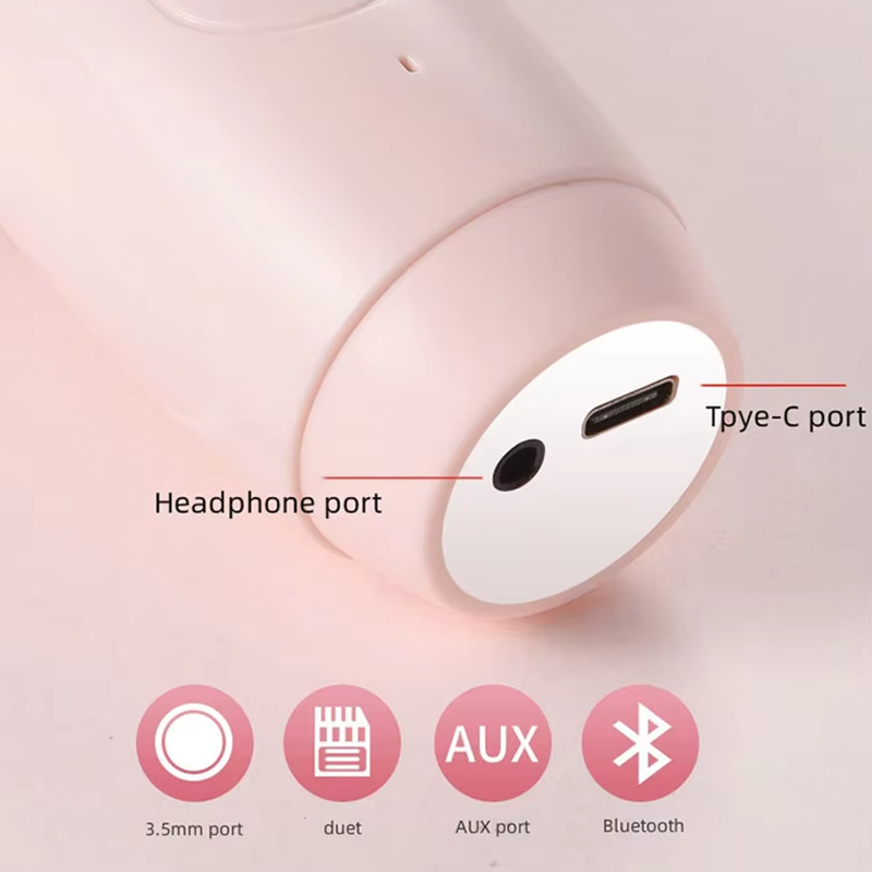 Microphone Wireless Bluetooth Singing Rechargeable Karaoke dealonline.co.nz