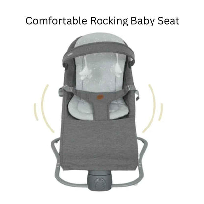 The Muve Electric Rocker Swinging Bouncer with Melodies and Recline