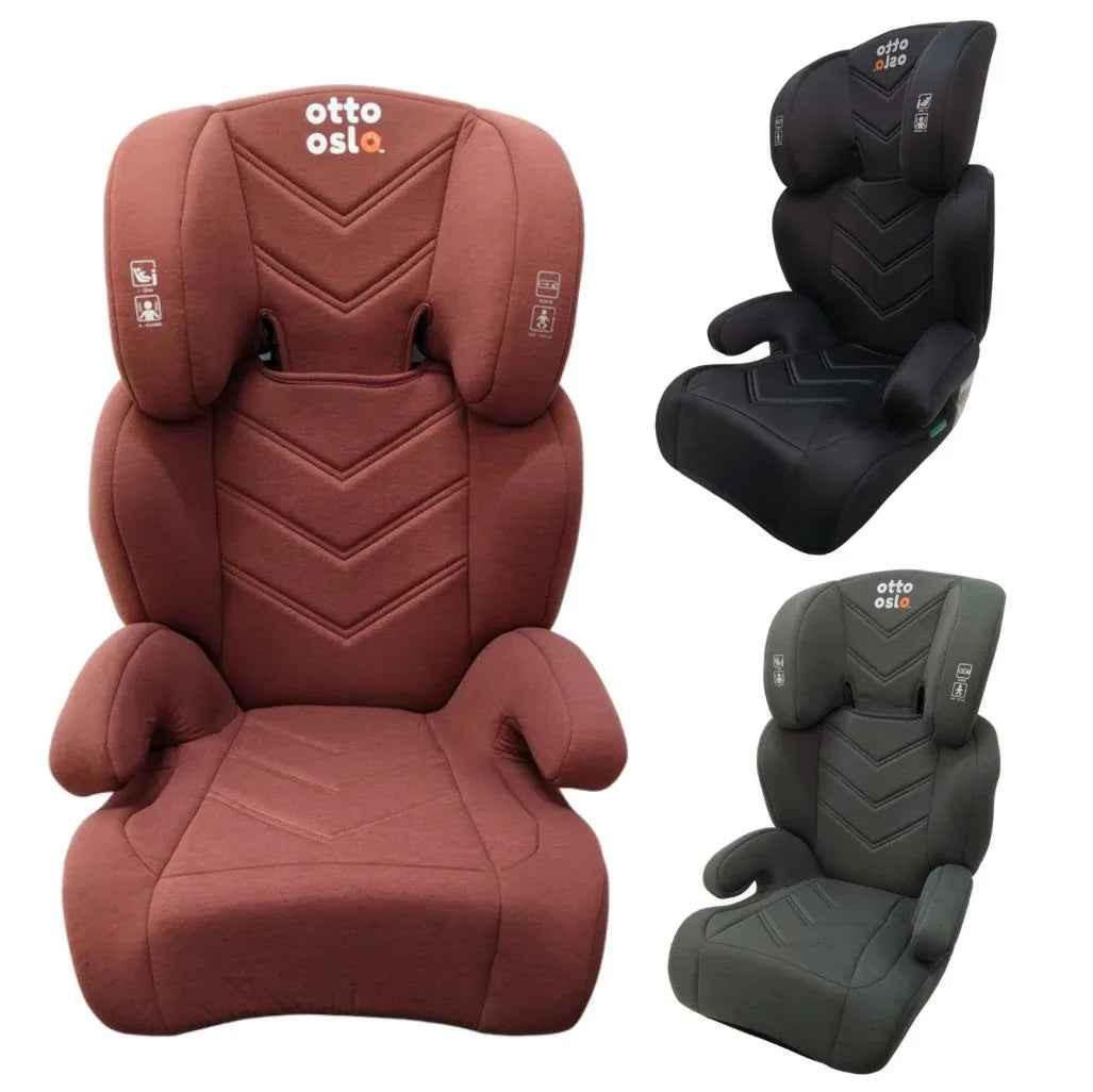 Zen i-Size Booster Car Seat with Isofix and Adjustable Headrest - PINK