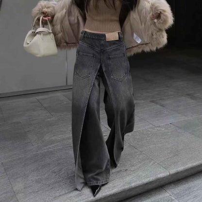 Casual wide-leg pants