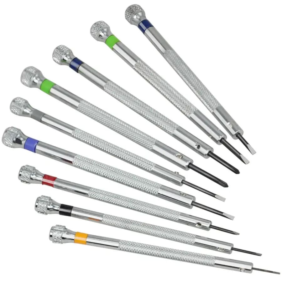 9 Piece Precision Screwdriver Set That Watch Shop