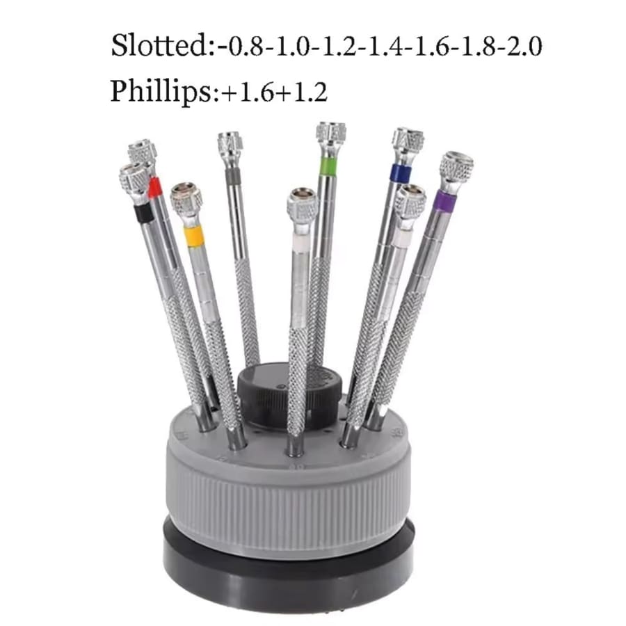 9 Piece Precision Screwdriver Set That Watch Shop