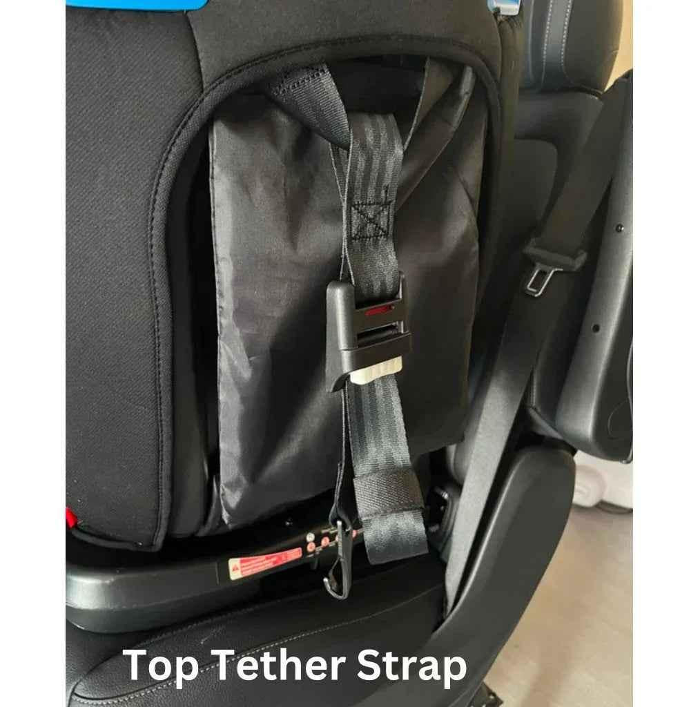 Safeguard 360 Rotating and Convertible Car Seat with Leg Support - Grey