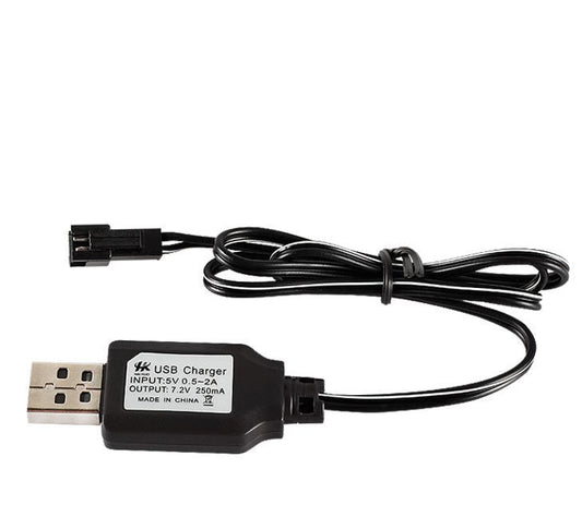 7.2V USB Charging Cable for Car or Boat Black dealonline.co.nz