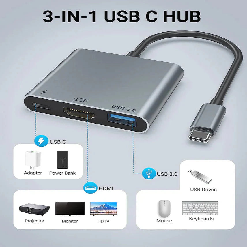 USB3.1-C Type-C To HUB Adapter 9eight5