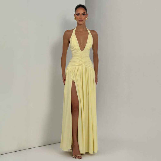 Backless dress