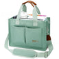 Artistic canvas large-capacity multi-layer single-shoulder bag