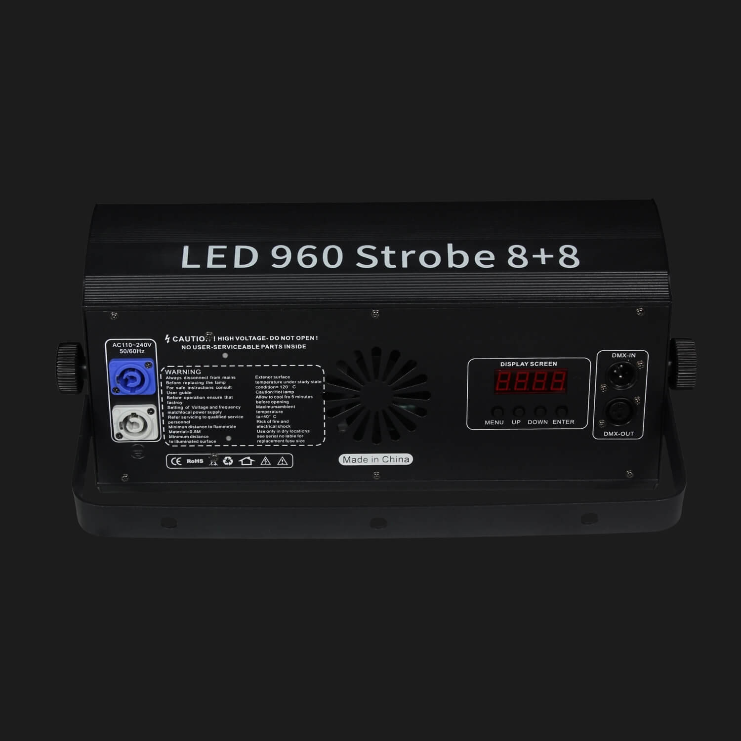 R4 LED Strobe Light for Stage | 8+8 Segment DMX/RDM-2