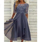 Chiffon Lace Evening Dress