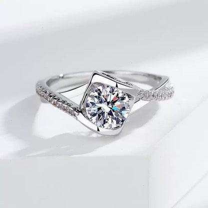 Adjustable Zirconia Wedding Ring