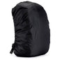 Black waterproof cover for 9eight5 35L backpack, protects against rain and moisture, fits snugly over the backpack.