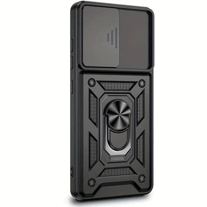 Black Samsung Galaxy S25 Ultra case by 9eight5 with a sleek protective design, available in three colors.