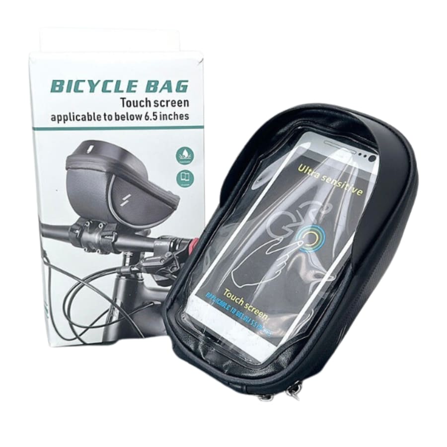 All-weather waterproof bicycle bag cover by 9eight5, designed to protect bike bags up to 6-7 inches from rain and moisture.