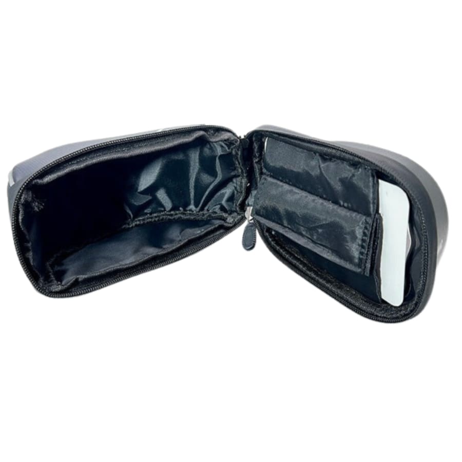 All-weather waterproof bicycle bag cover by 9eight5 fitting bikes up to 6-7 inches in size, protecting gear from rain and moisture.