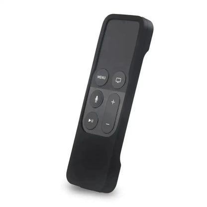 Black 9eight5 Apple TV 4th Gen remote cover for electronics accessories, designed to protect and customize the remote control.