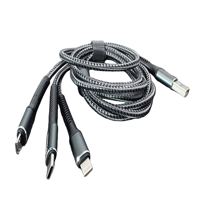 9eight5 Maxguard 1.2M M+C+L cable for electronics accessories, showing a black multi-connector cable with M41LCM label.