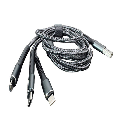 9eight5 Maxguard 1.2M M+C+L cable for electronics accessories, showing a black multi-connector cable with M41LCM label.