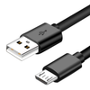 USB-A to Micro-USB Charger Cable for HTC Phones (Black) 1m