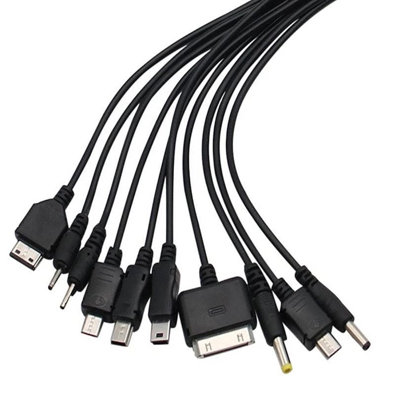 Universal phone charger cable by 9eight5, electronic accessories for fast charging and data transfer with compatible smartphones.