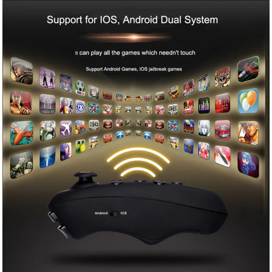 9eight5 VR goggles with remote control for immersive virtual reality experiences, electronic accessories for VR gaming.