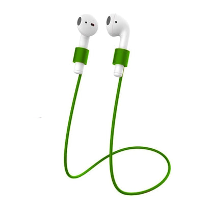 White 9eight5 sport earphone lanyard for electronics accessories, designed to securely hold and prevent loss of earphones.