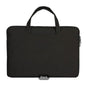 Grey 15.4-inch 9eight5 laptop bag for accessories, featuring durable fabric and padded compartments for safe storage.