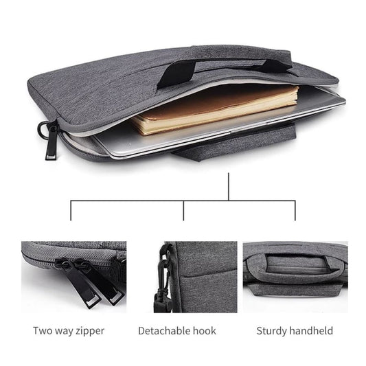 9eight5 15.6-inch laptop bag with shoulder strap, stylish and durable laptop accessory for carrying your laptop comfortably.