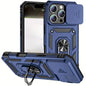 Black 9eight5 rugged armor case for iPhone 16 Pro Max (6.7-inch) with precise cutouts and textured grip.