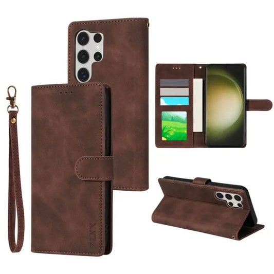 Black Samsung Galaxy S24 Ultra phone case by 9eight5, available in five colors, with a sleek protective design.