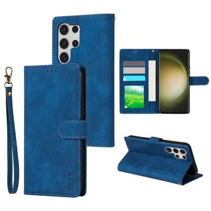 Black 9eight5 phone case for Samsung Galaxy S24 Ultra, available in five colors, shown on a sleek phone with textured finish.