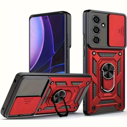 Black 9eight5 phone case for Samsung Galaxy S25 Plus, available in three colors, featuring a slim, protective design.
