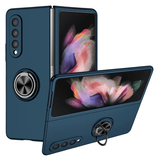 Black Samsung Galaxy Z Fold 4 phone case by 9eight5, showcasing a sleek protective cover with four color options.