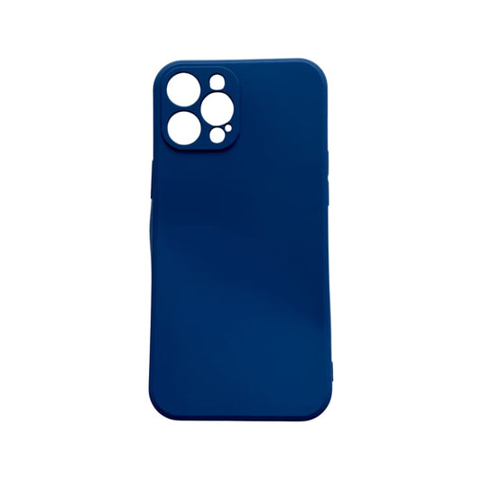 Navy 9eight5 iPhone 12 Pro Max case showing a sleek protective cover on the 6.7-inch model.