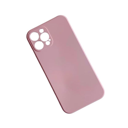 Pink 9eight5 phone case for iPhone 12 Pro Max (6.7 inch) with a sleek protective design and precise cutouts.
