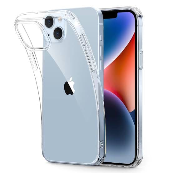 Clear 9eight5 phone case for iPhone 13 and iPhone 13 Pro 6.1-inch, showcasing a transparent protective cover.