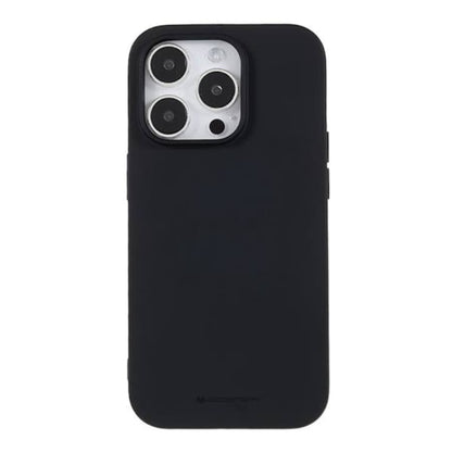 Black 9eight5 phone case for iPhone 14 Pro (6.1-inch), slim protective cover with textured finish.
