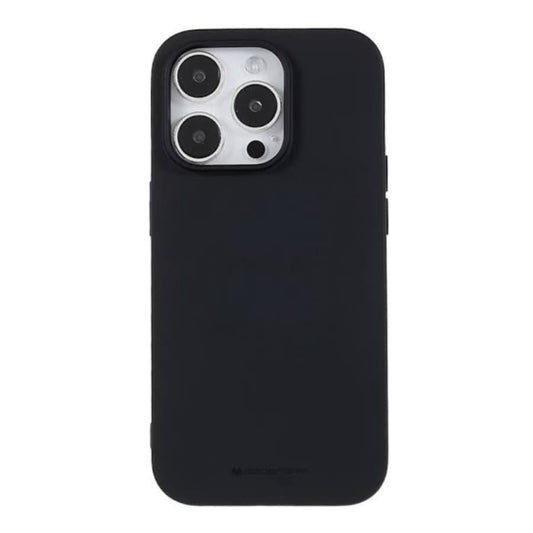 Black 9eight5 phone case for iPhone 14 Pro (6.1-inch), slim protective cover with textured finish.