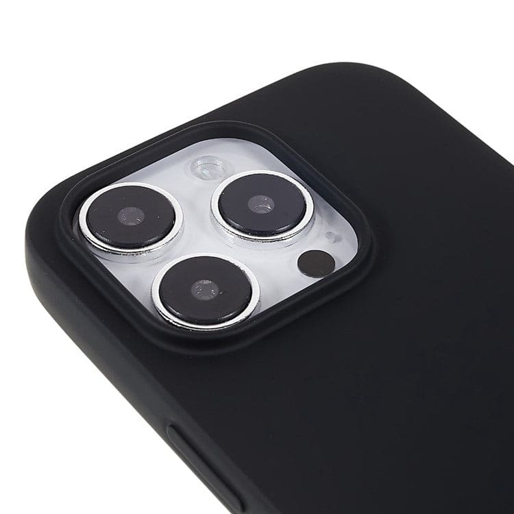 Black Goospery case for iPhone 14 Pro Max 6.7-inch from 9eight5, showing a sleek protective phone cover with textured finish.