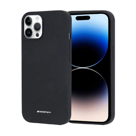 Black 9eight5 phone case for iPhone 16 Pro Max with 6.7-inch display, protective and sleek in design.
