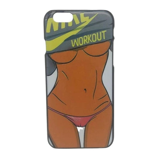 Hard plastic phone case for iPhone 6 and 6s by 9eight5, showing a slim, protective cover with precise cutouts for buttons and ports.
