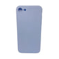 Lavender silicone phone case for iPhone 7 and 8 by 9eight5, showcasing a smooth, flexible protective cover with precise cutouts.