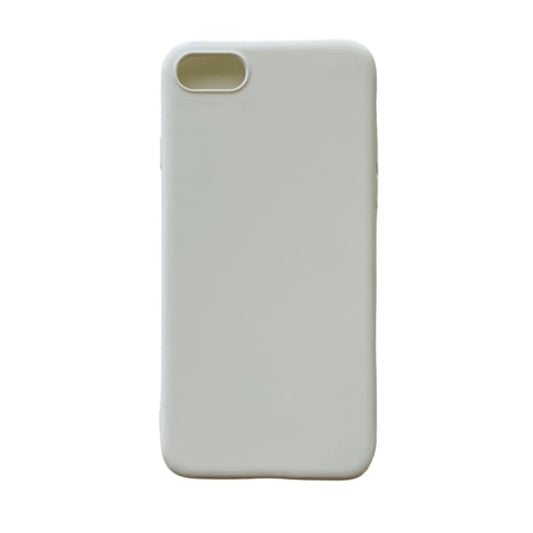 White 9eight5 phone case for iPhone SE (3rd and 2nd gen) showcasing a slim, protective design for iPhone SE models.