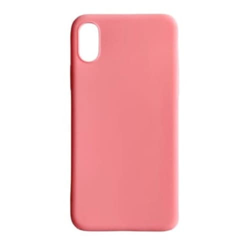 Pink 9eight5 iPhone X/XS case featuring a sleek protective design and precise cutouts for the phone's features.