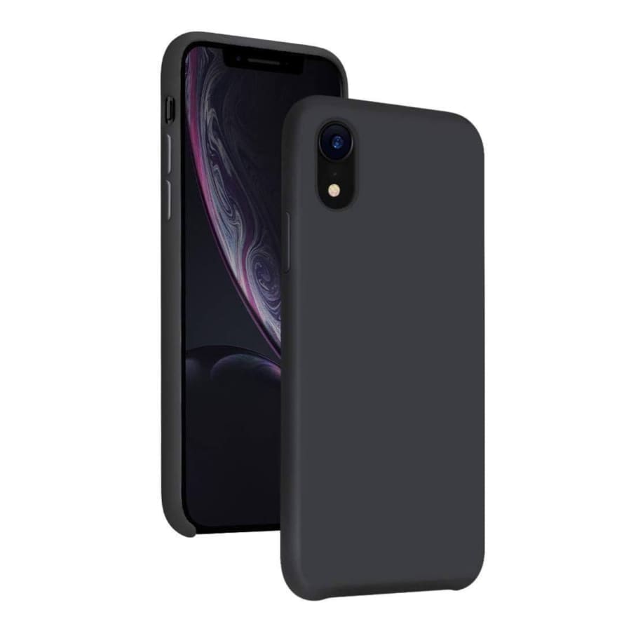 Black Goospery phone case for iPhone X and XS by 9eight5, providing a sleek protective cover for your iPhone.