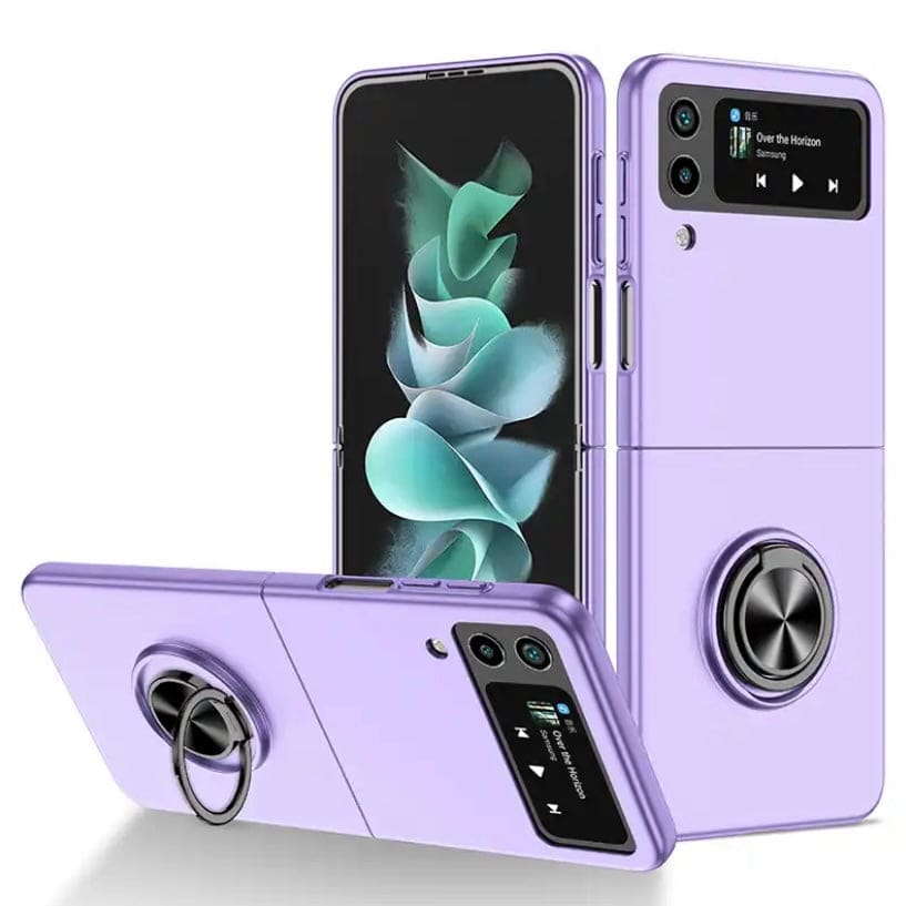 9eight5 Samsung Galaxy Z Flip 4 phone case in ocean blue, showcasing a slim, protective cover for the foldable smartphone.