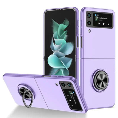 9eight5 Samsung Galaxy Z Flip 4 phone case in ocean blue, showcasing a slim, protective cover for the foldable smartphone.