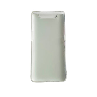 Silicone phone cover for Samsung Galaxy A80 and A90 by 9eight5, showing a slim, flexible case with a smooth matte finish.
