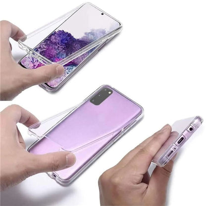 9eight5 Samsung Galaxy S10 phone case with front and back protection, featuring a sleek, durable design for the Galaxy S10.